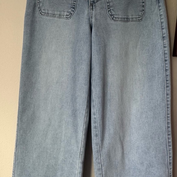 Wit & Wisdom Light Blue Flare Jeans - Picture 5 of 9